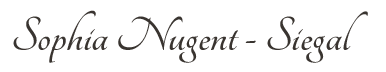 Sophia Nugent – Siegal Logo